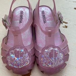 Mini Melissa Seashell Sandals